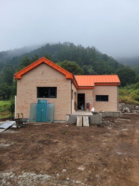 백양리 주택 건축 사진